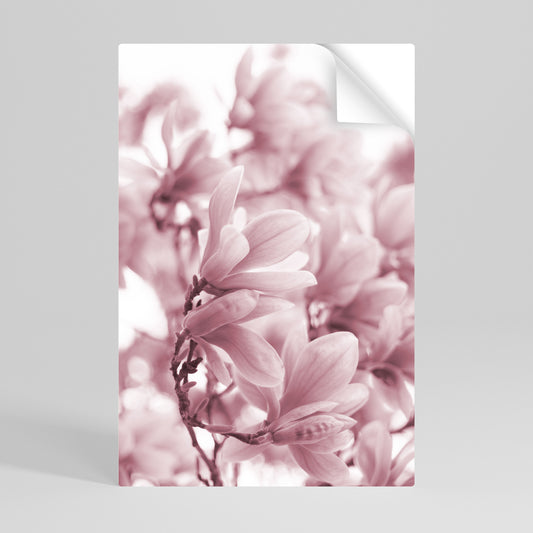 PINK BLOSSOM DREAM Svislý samolepicí plakát