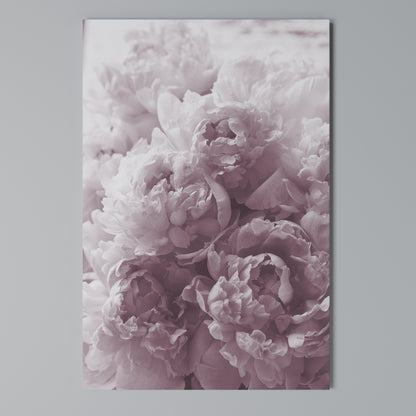 BLUSHED SERENITY Vertical Canvas Print