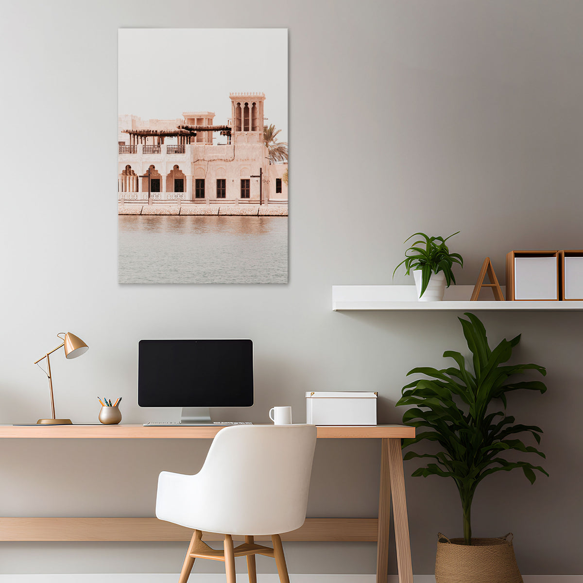DESERT VISTAS Vertical Canvas Print