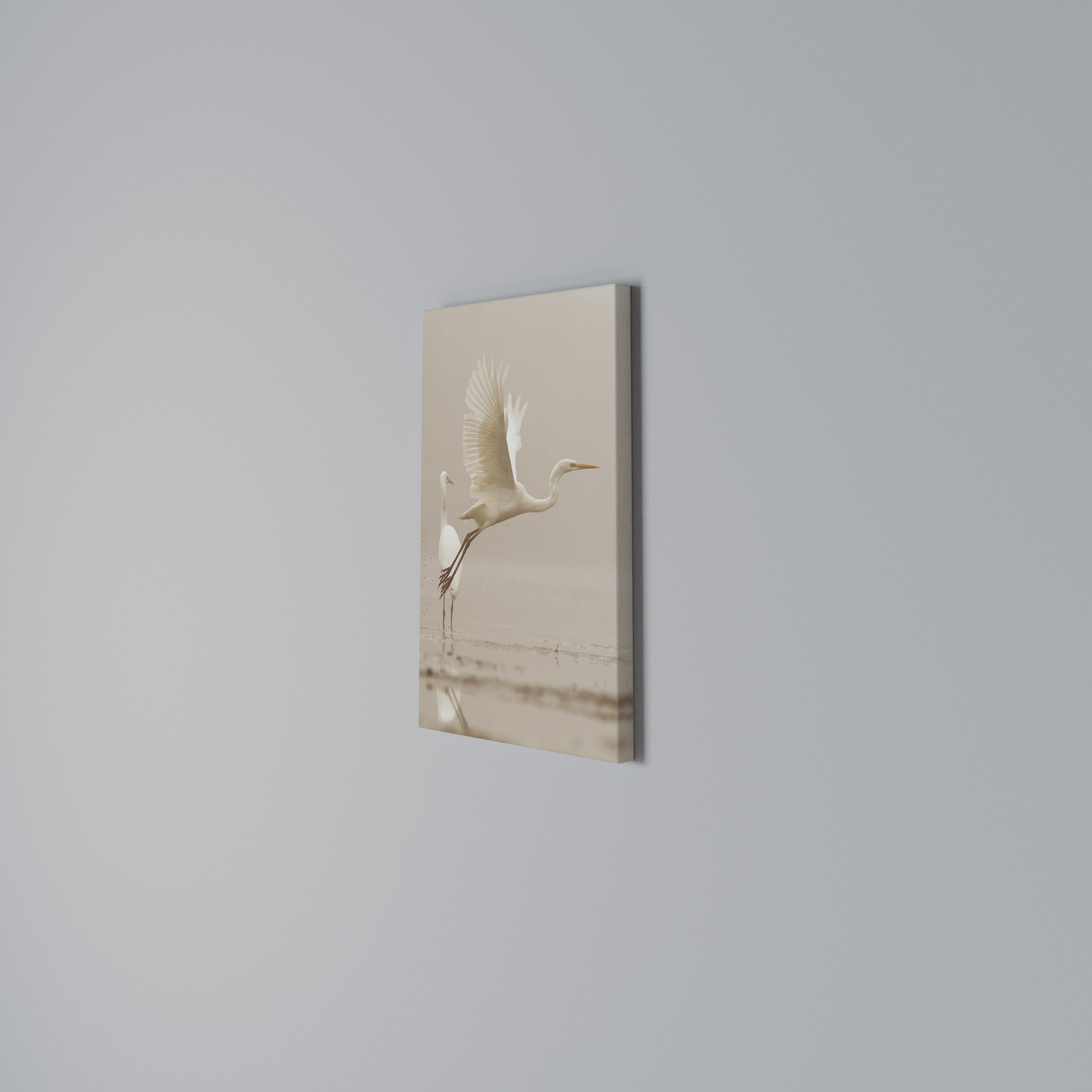 ELEGANT ASCENT Vertical Canvas Print