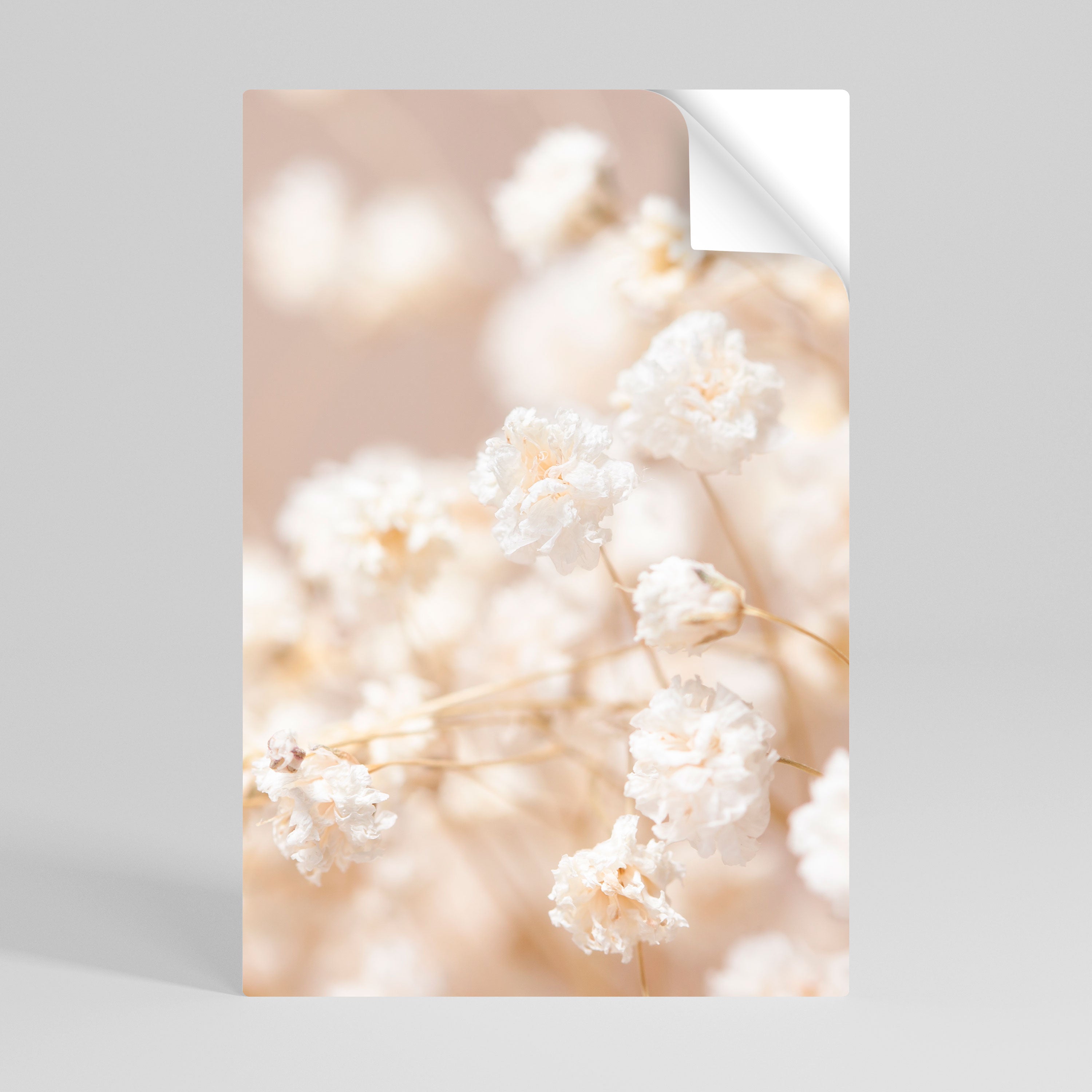 GHOSTLY BLOOM Peel and Stick Vertical Poster