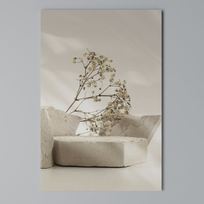 ELEGANT EMBERS Vertical Canvas Print