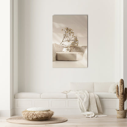 ELEGANT EMBERS Vertical Canvas Print