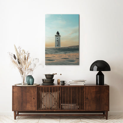 LIGHTHOUSE IN LIMBO Vertical Canvas Print