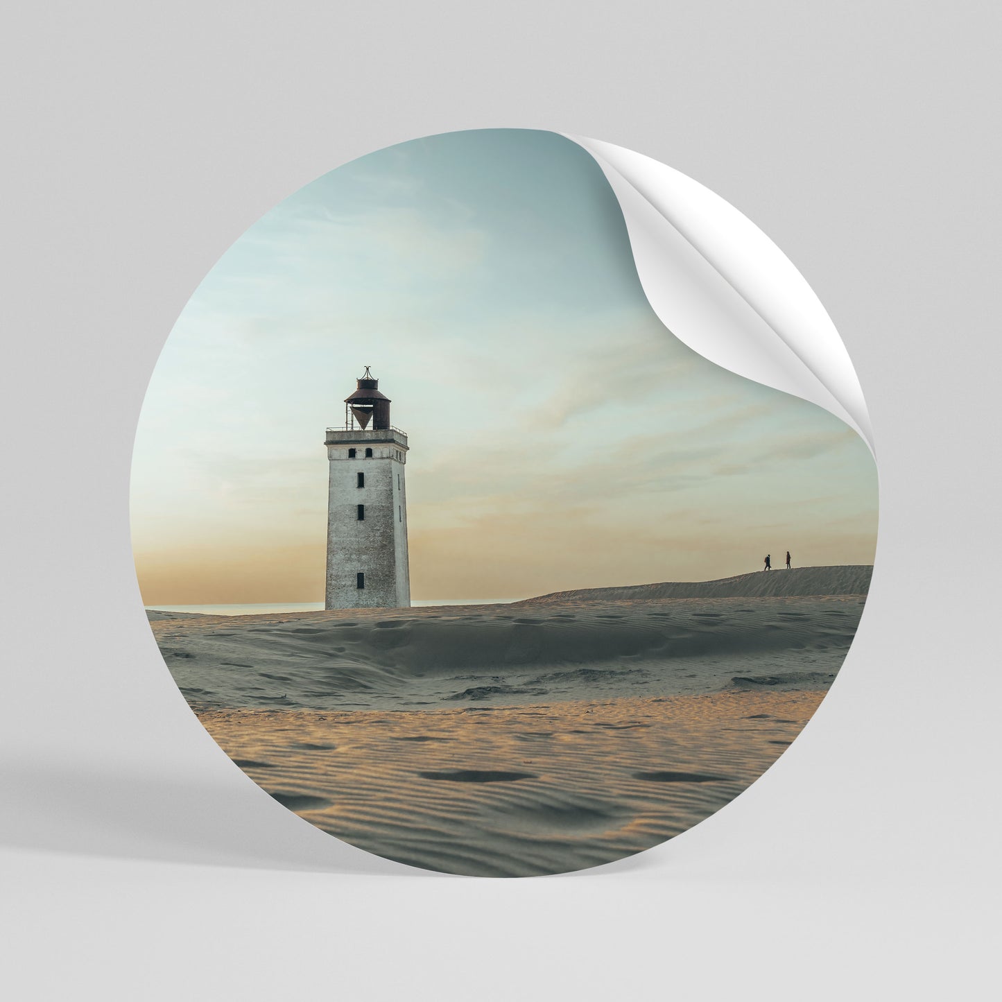 LIGHTHOUSE IN LIMBO Kulatá samolepka