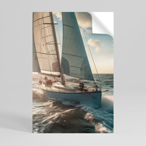 WAVES OF FREEDOM Svislý samolepicí plakát