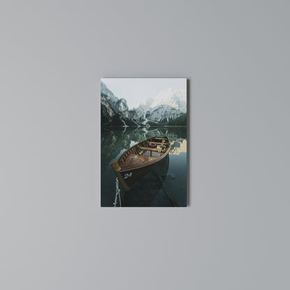 STILL WATERS Vertical Canvas Print
