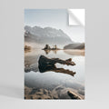 SILENT WATERSCAPE Peel and Stick Vertical Poster