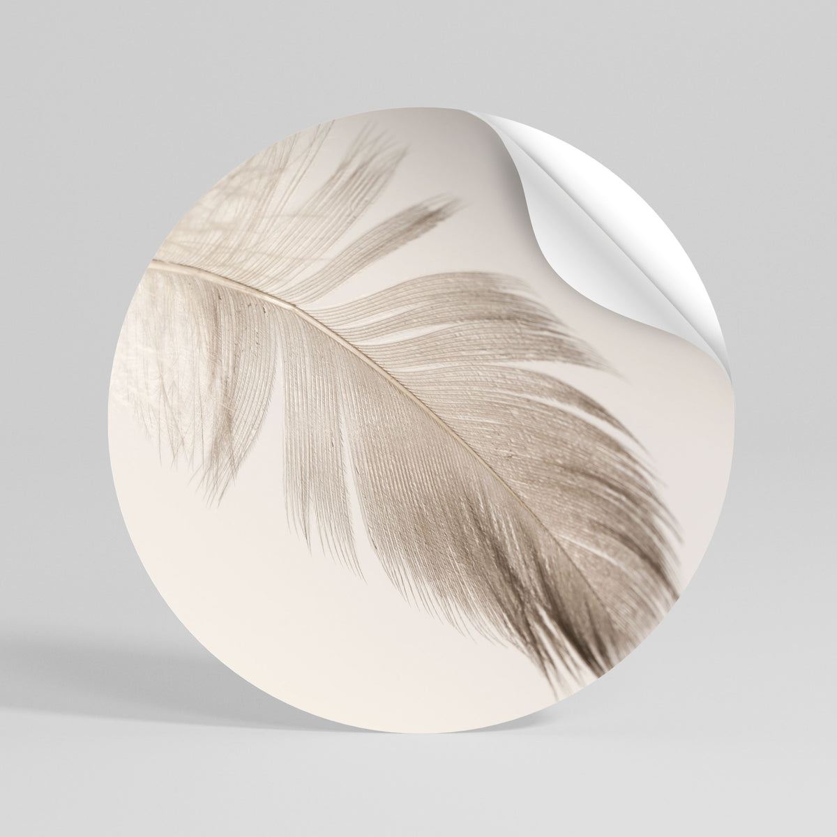 GRACEFULNESS PRECISION Kulatá samolepka