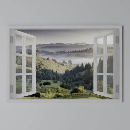 OPEN AIR ESCAPE Horizontal Canvas Print