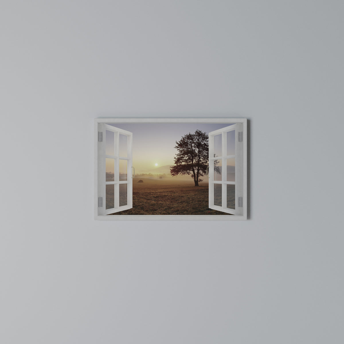 OPENING TO DAWN Horizontal Canvas Print