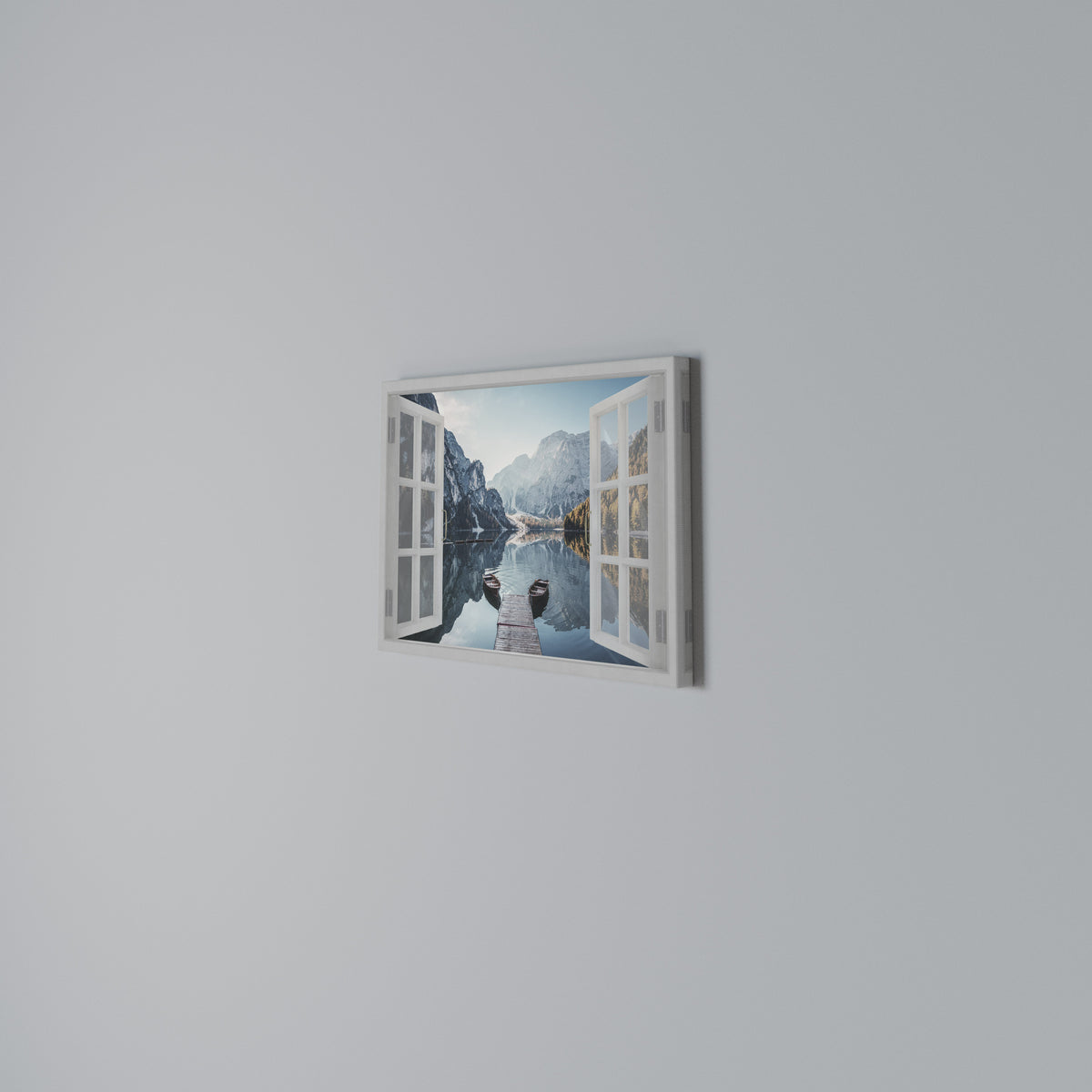 PEEK INTO PARADISE Horizontal Canvas Print
