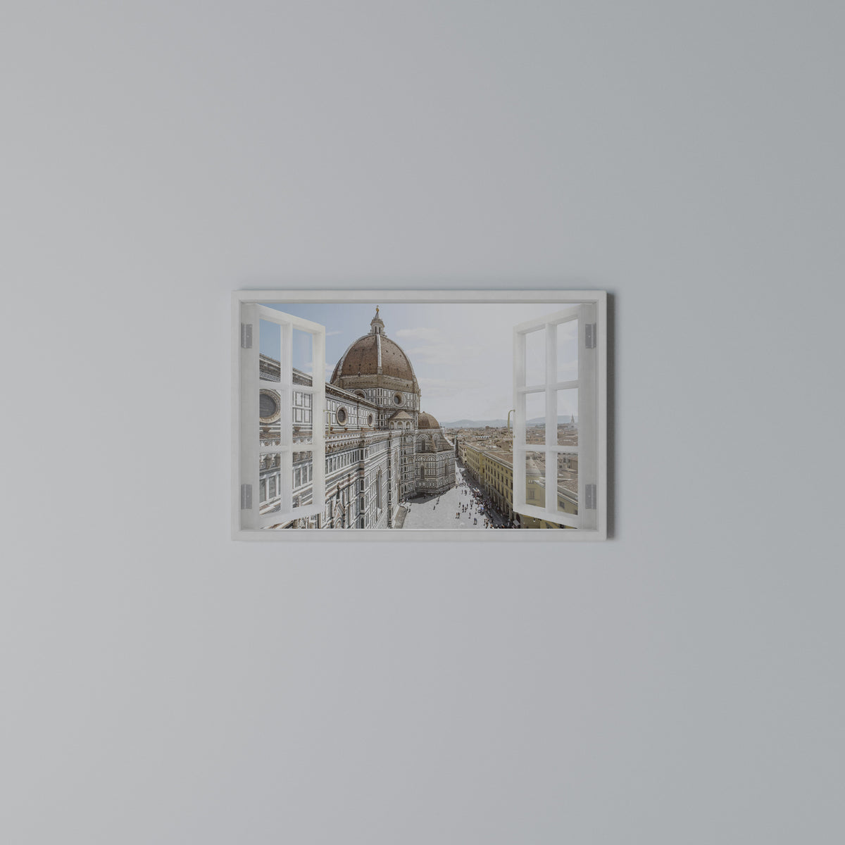 OPEN WINDOW VISTA Horizontal Canvas Print