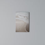 SILKEN SHORELINE DANCE Vertical Canvas Print