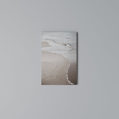 SILKEN SHORELINE DANCE Vertical Canvas Print