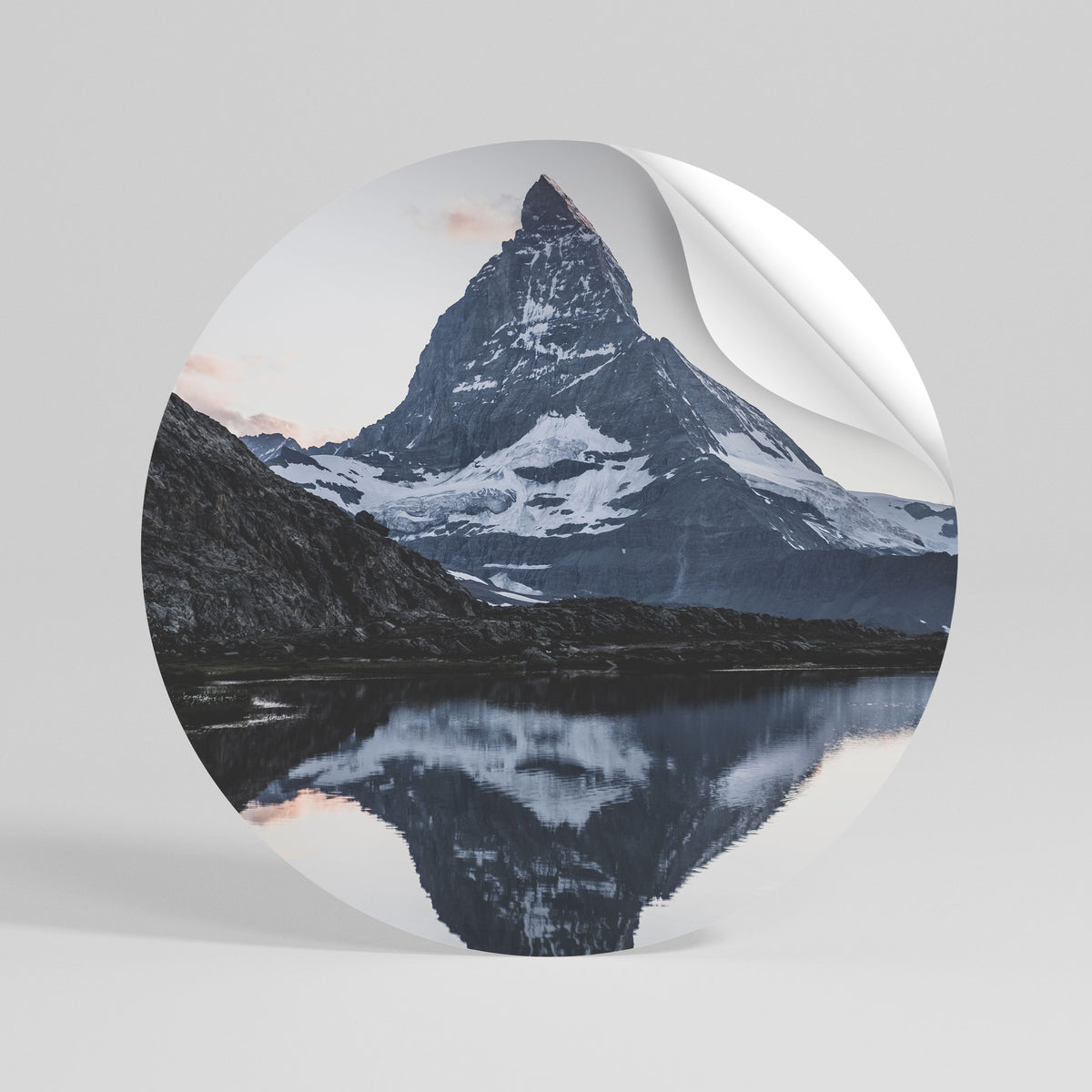 MEMORY OF MATTERHORN Kulatá samolepka