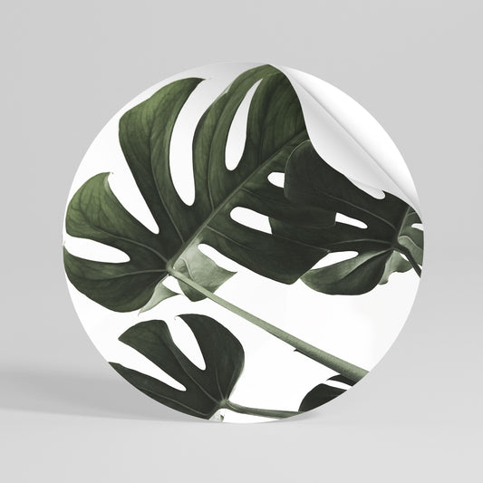 FOLIAGE FUSION Kulatá samolepka