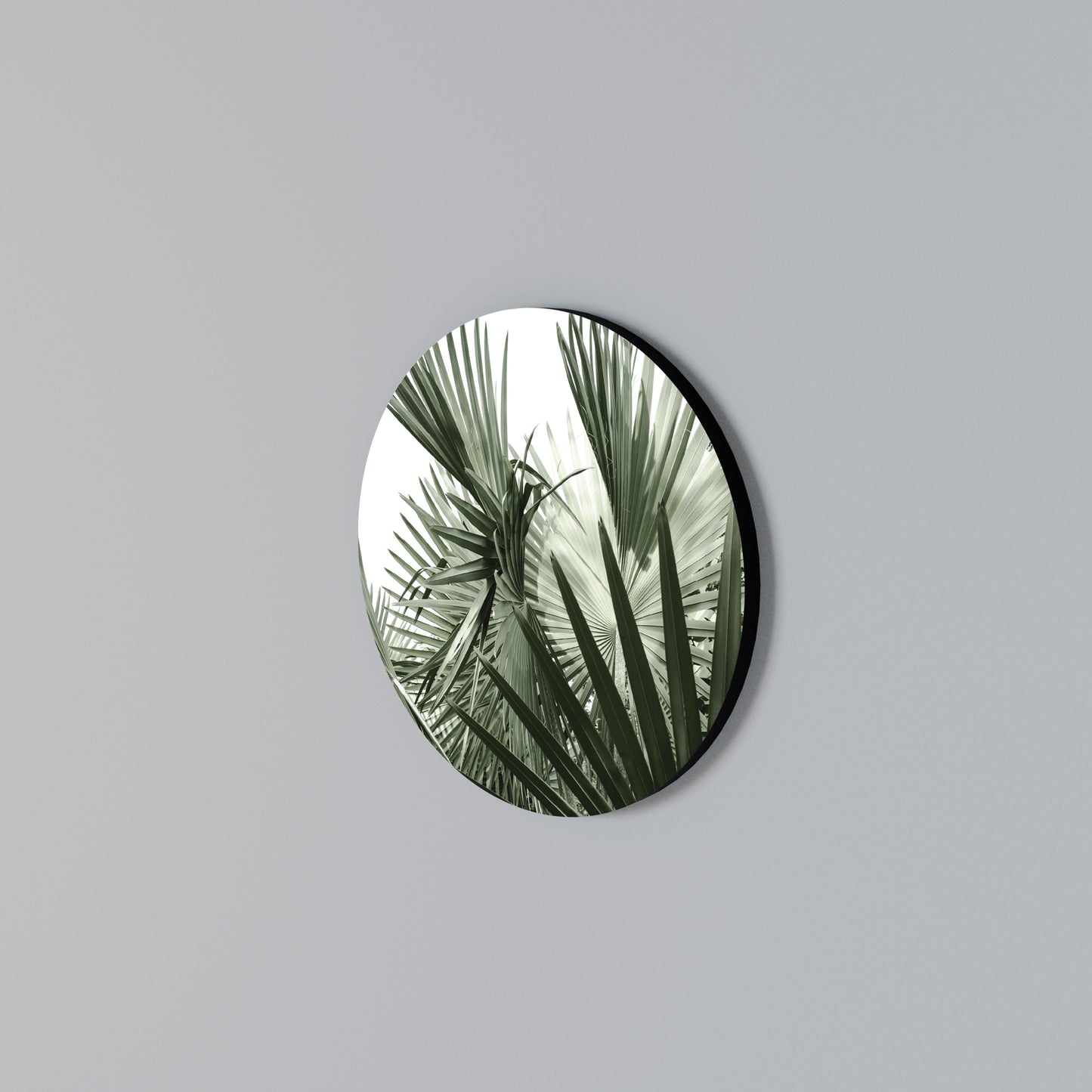 PALM PARADISE DANCE Kulatá nástěnná dekorace