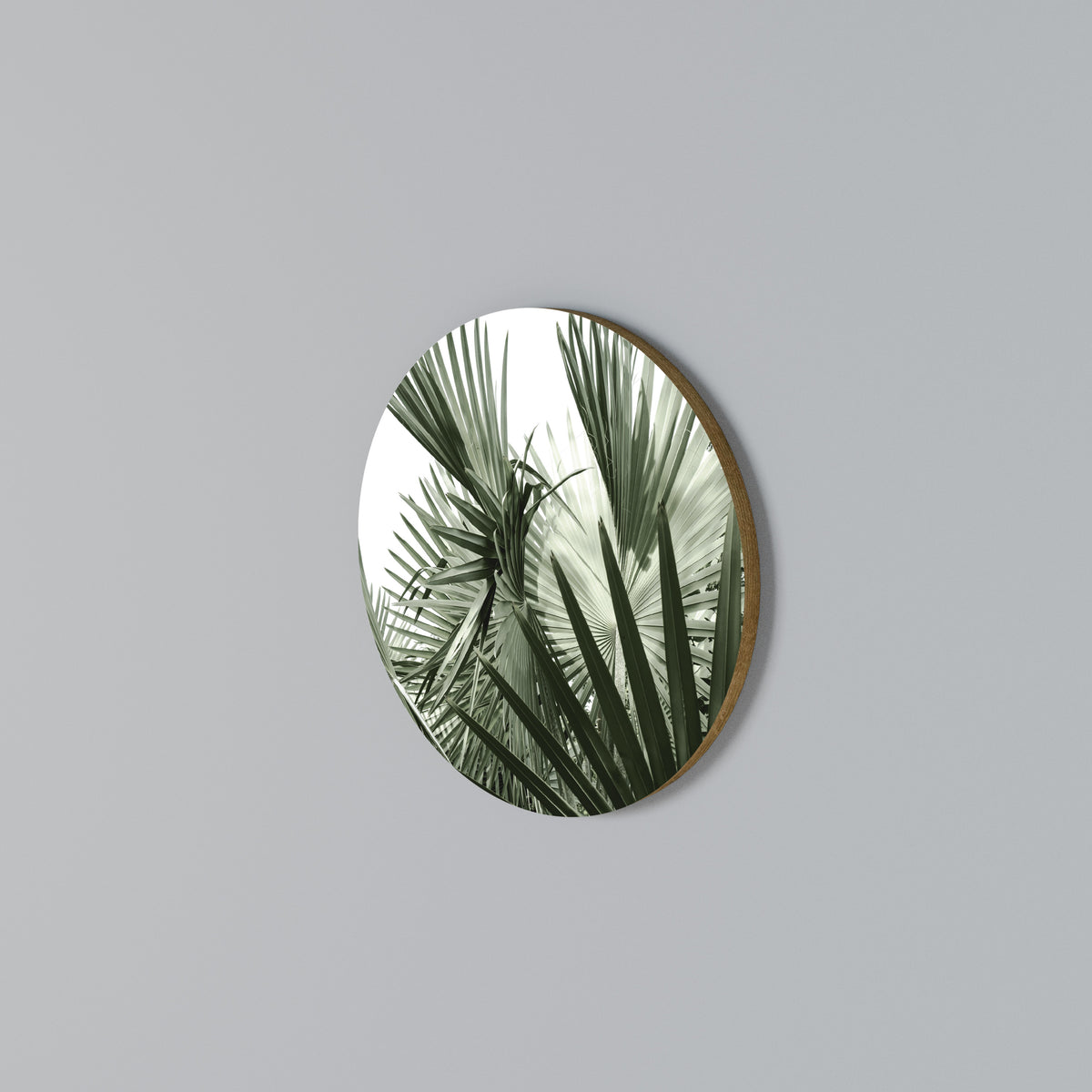 PALM PARADISE DANCE Kulatá nástěnná dekorace