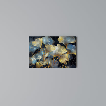 GLIMMERING GINKGO DREAMS Horizontal Canvas Print