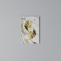 MARBLE MEETS NATURE Vertical Canvas Print