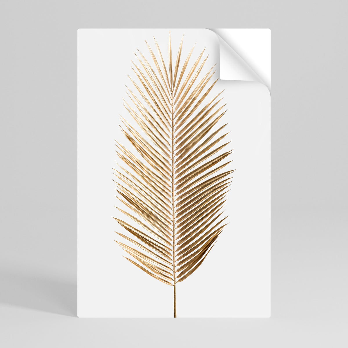 GOLDEN PALM ELEGANCE Svislý samolepicí plakát
