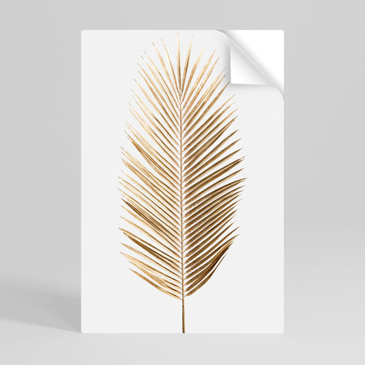 GOLDEN PALM ELEGANCE Svislý samolepicí plakát