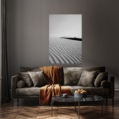 SAND INFINITY Vertical Canvas Print