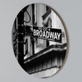 BROADWAY SIGN Kulatá nástěnná dekorace