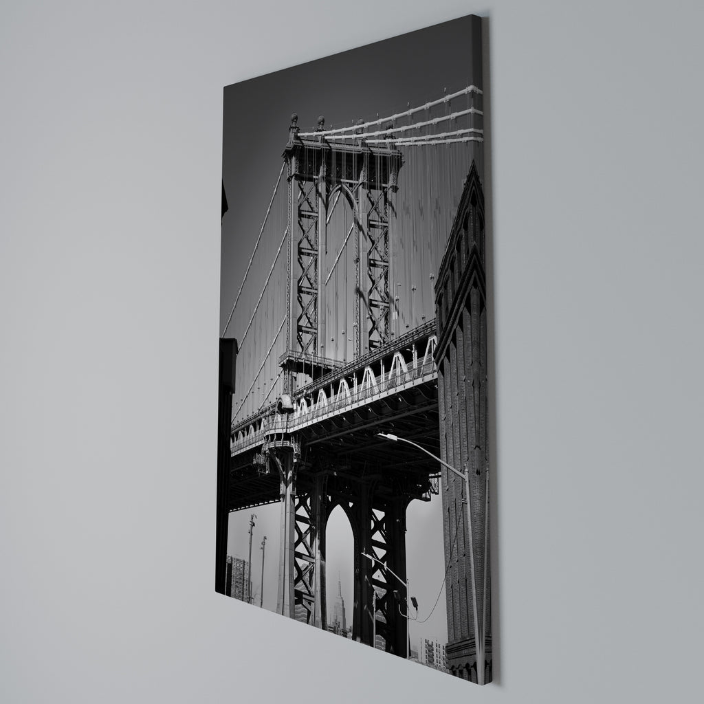 TIMELESS BRIDGE TALES Vertical Canvas Print