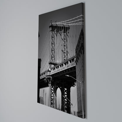TIMELESS BRIDGE TALES Vertical Canvas Print