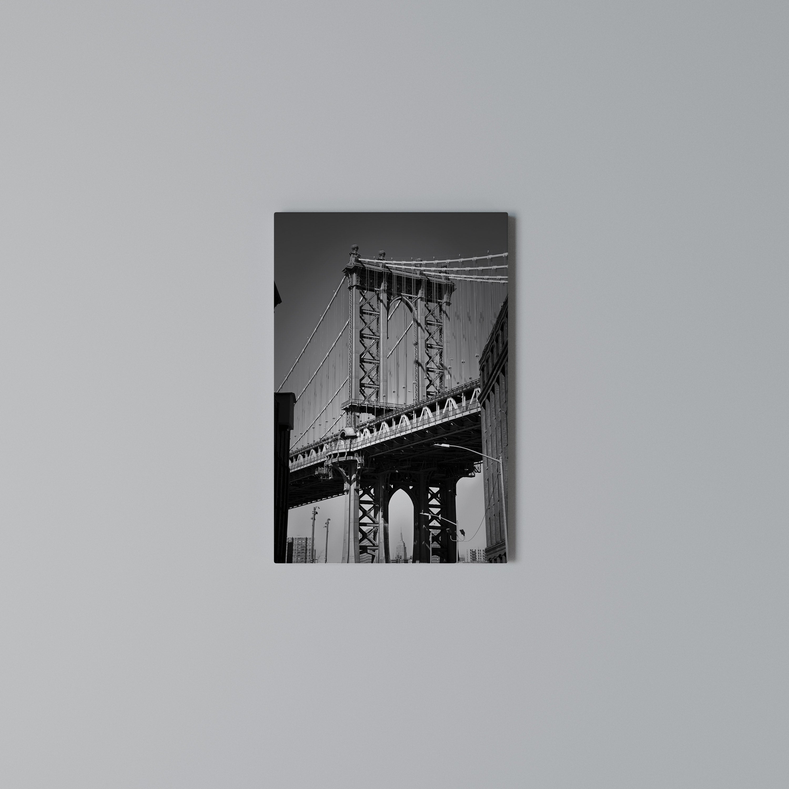 TIMELESS BRIDGE TALES Vertical Canvas Print