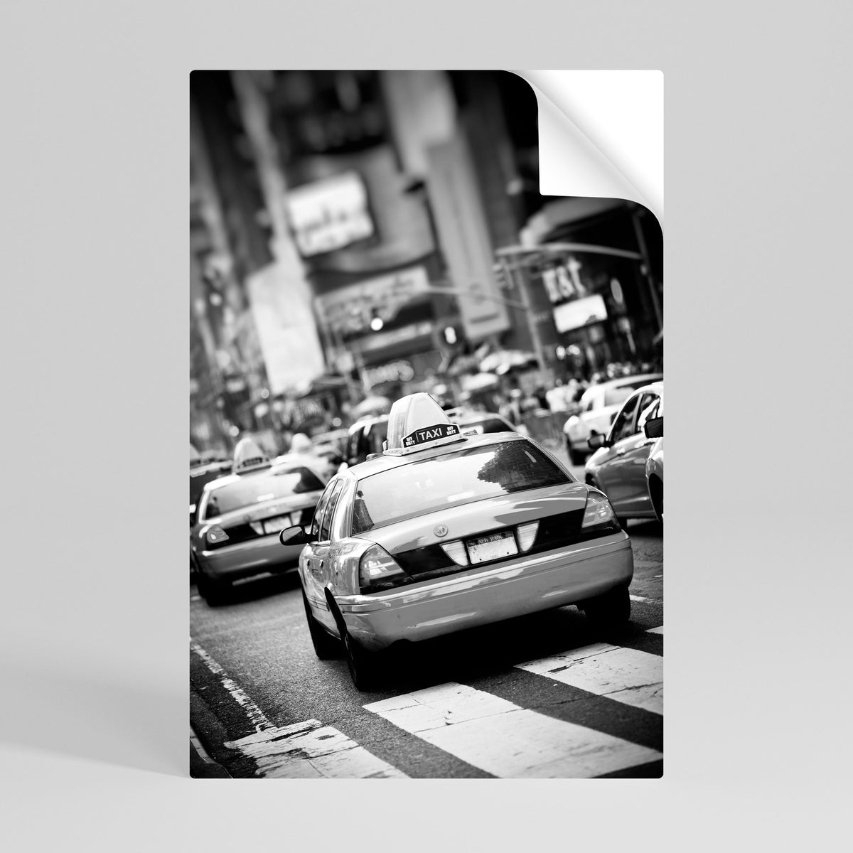 TIMELESS TAXI TALES Svislý samolepicí plakát