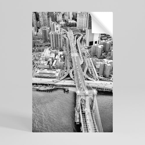 METROPOLITAN MAZE DANCE Svislý samolepicí plakát