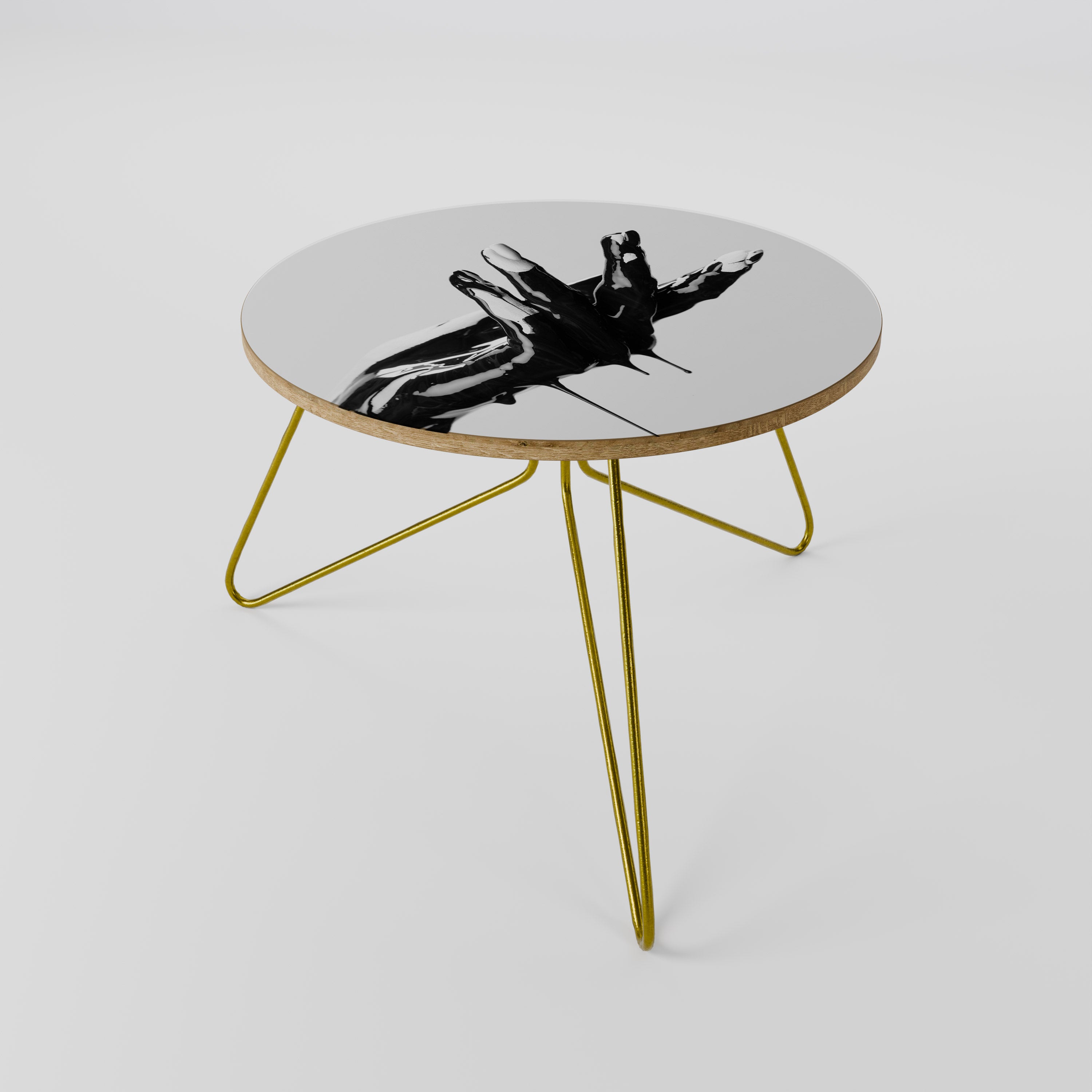 BLACK VISCOSITY Coffee Table