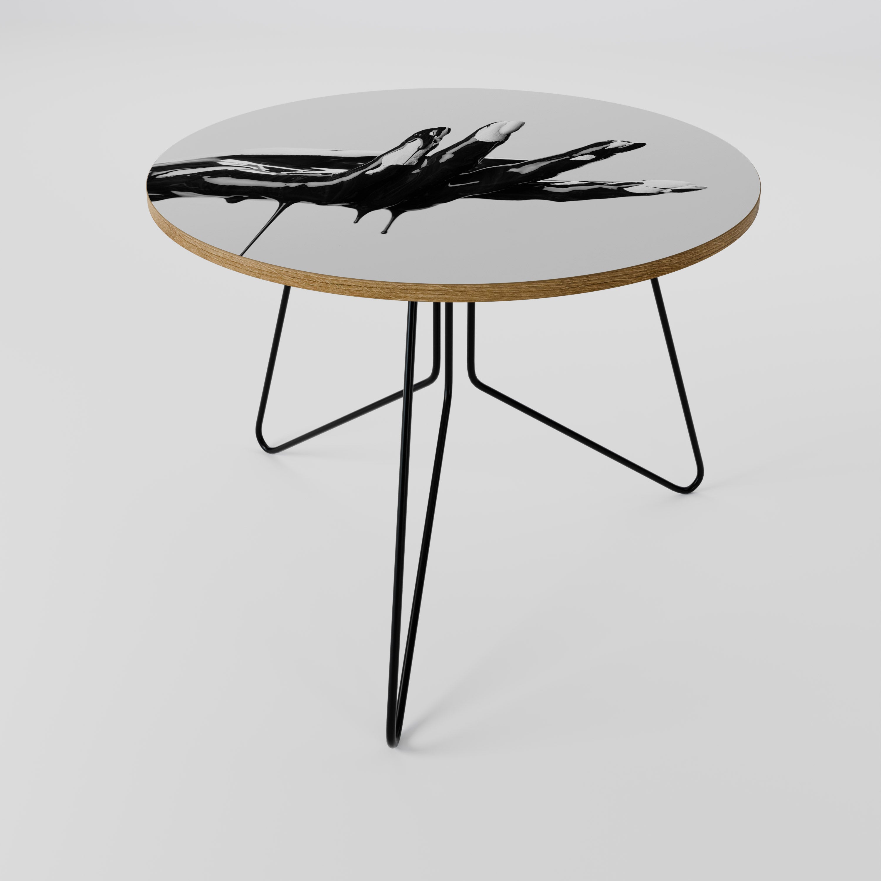 BLACK VISCOSITY Coffee Table
