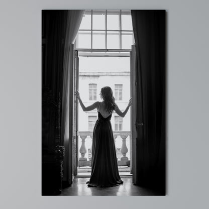 WINDOW TO WONDERS Vertical Canvas Print