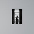 WINDOW TO WONDERS Vertical Canvas Print