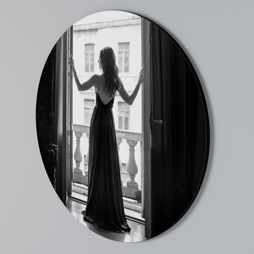 WINDOW TO WONDERS Kulatá nástěnná dekorace