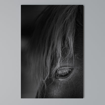 SILENT STRENGTH Vertical Canvas Print