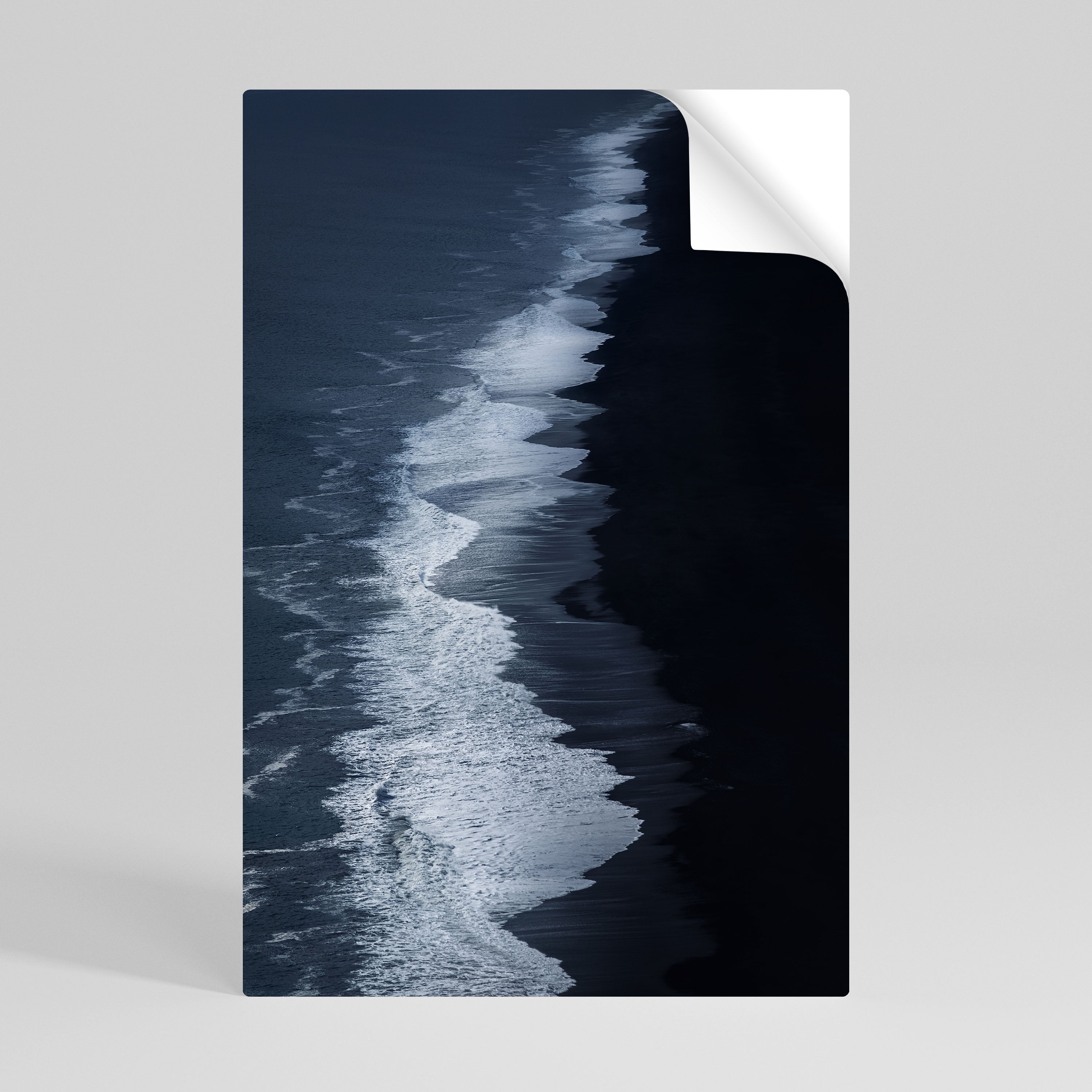OCEAN'S WHISPER Peel and Stick Vertical Poster