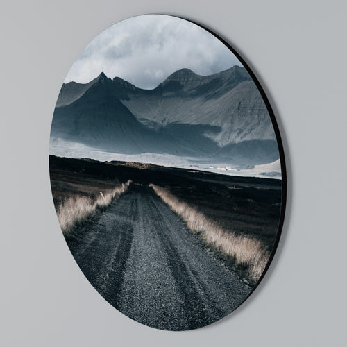 FOGBOUND HEIGHTS Kulatá nástěnná dekorace