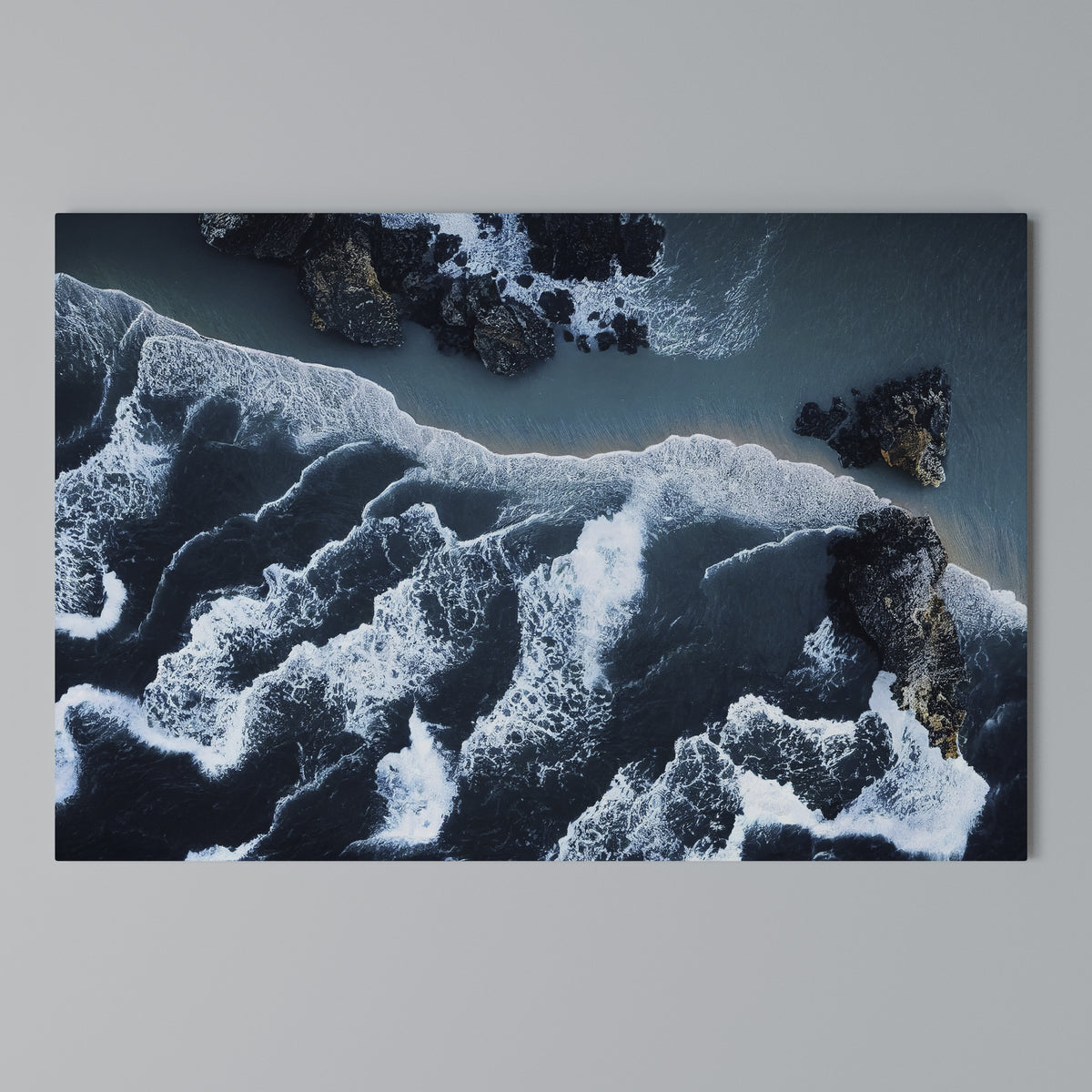 COSMIC COASTLINE Horizontal Canvas Print
