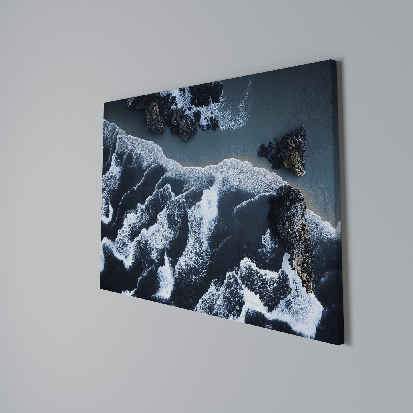COSMIC COASTLINE Horizontal Canvas Print