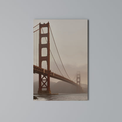 BRIDGE OF DREAMS Vertical Canvas Print