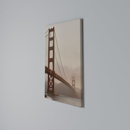 BRIDGE OF DREAMS Vertical Canvas Print