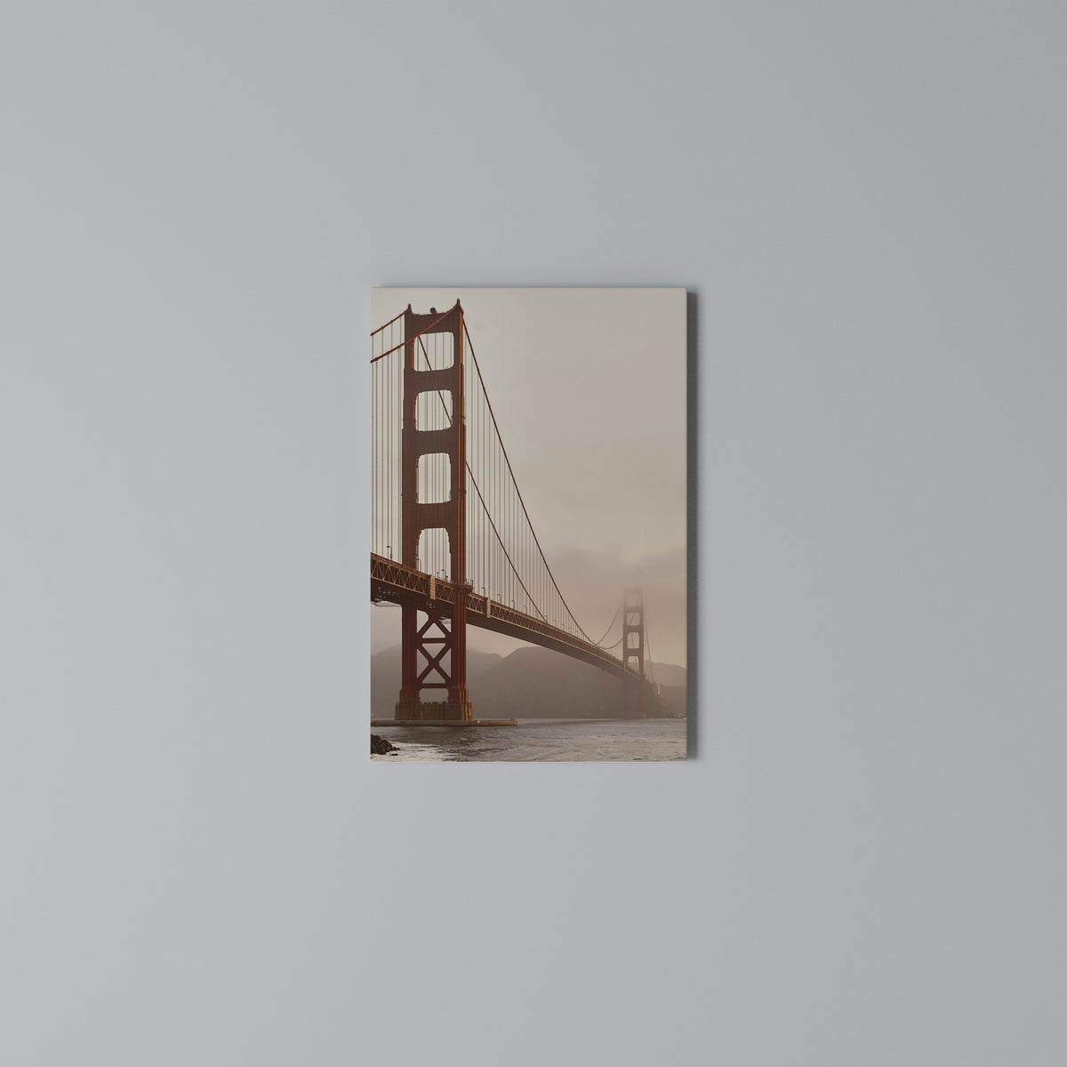 BRIDGE OF DREAMS Vertical Canvas Print