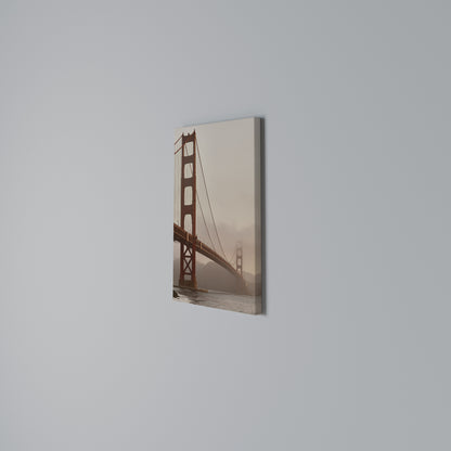 BRIDGE OF DREAMS Vertical Canvas Print