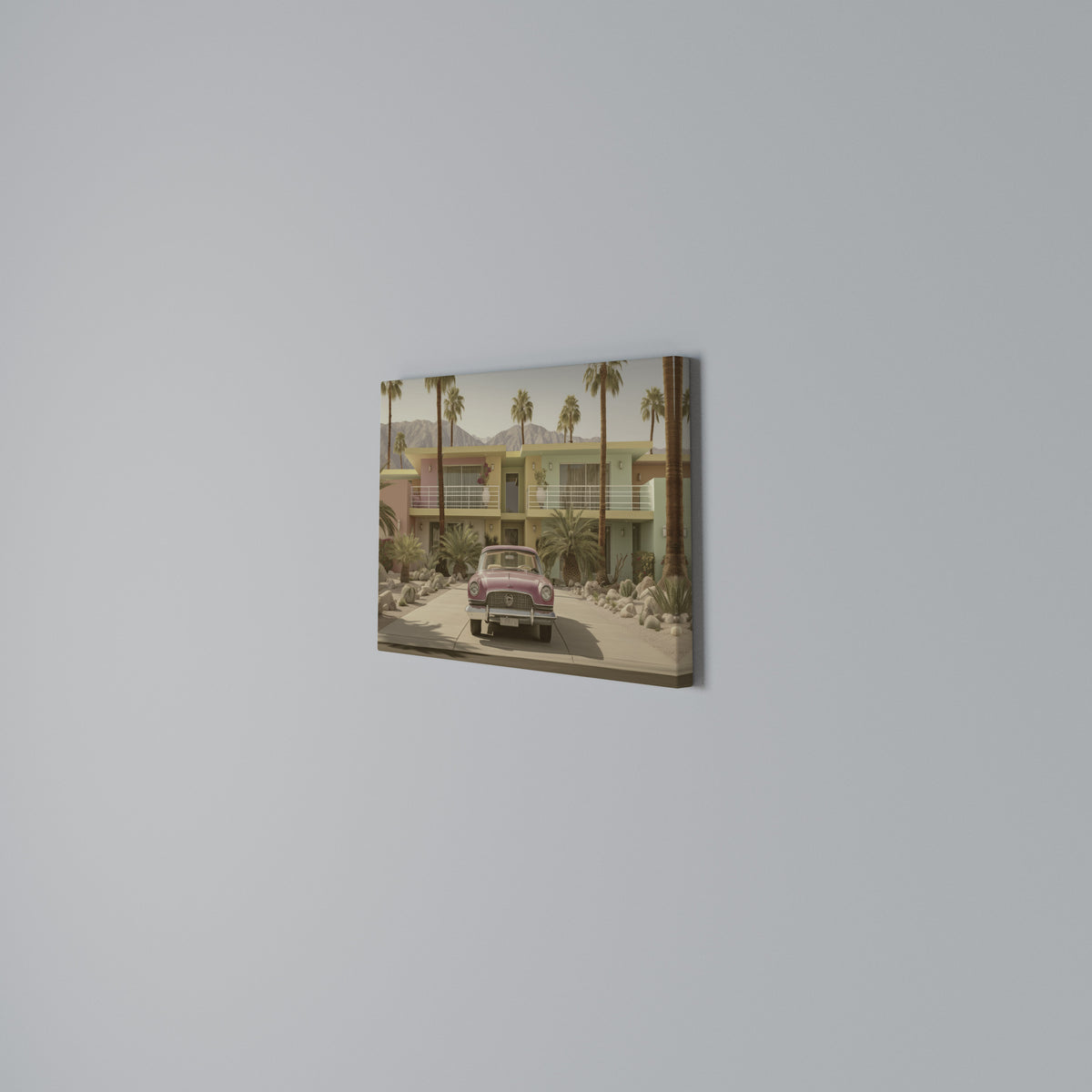 CALIFORNIAN STYLE Horizontal Canvas Print