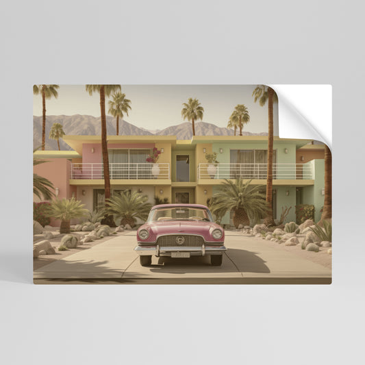 CALIFORNIAN STYLE Vodorovný samolepicí plakát